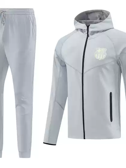 2526 Paris Barcelona Real Madrid Ac Marseille Long Hat Hoodie Training Suit Jacket Long-Sleeved Sweatshirt Football Suit