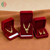 Rounded flannel jewelry box ring packaging box bracelet necklace earring pendant bracelet jewelry jewelry box wholesale