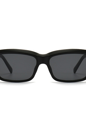 长方形粗腿海洋片太阳镜款防紫外线太阳眼镜sunglasses墨镜