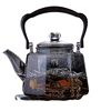 Glass Tea Boiling Kettle Thickened Heat Resistant Tea Making Single Pot Electric Ceramic Stove Special Tea Making and Health Care Scented Tea Steaming Teapot