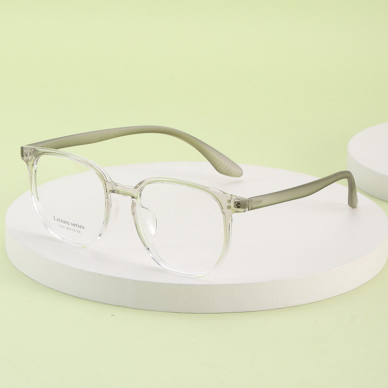 New Internet Celebrity Glasses Frame Tr90 Men's and Women's Polygonal Internet Celebrity Frames Without Makeup and Slimming Look Danyang Glasses Frame Wholesale