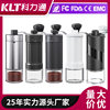Italian Coffee Machine, Household Portable Coffee Machine, Camping Style External Gear Adjustment Hand Grinder, Hand Brewed Coffee Grinder