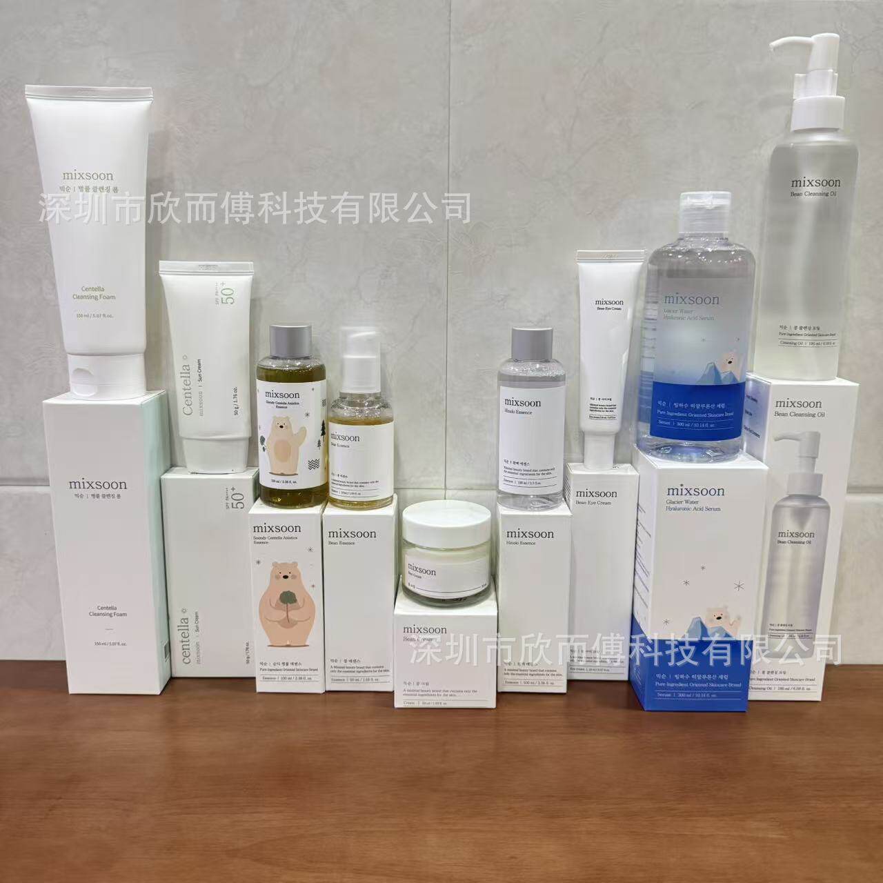 Трансграничная корейская серия mixsoon soy essence moisturizing cream увлажняющее очищающее средство для лица glacier Изображение 1