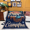 Foreign Trade Cotton Thread Woven Tapestry Camping Atmosphere Arrangement Room Bedroom Background Cloth Cabinet Cover Tapestry Decorative Painting