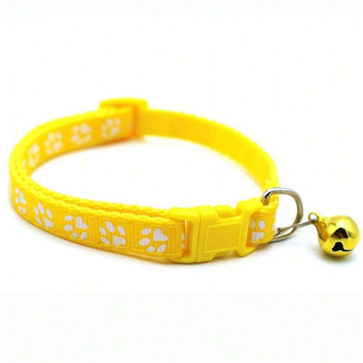 New pet leash pet color collar puppy cat pet leash collar cat print claw print collar