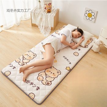 Special Sleeping Mat for Sleeping on the Floor, Soft Cushion for Student Dormitory Mattress, Foldableable Single Sponge Mattress, Rental Artifact