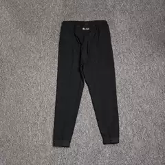 Brand logo in stock woven micro elastic sports pants men's summer loose breathable toe running casual cropped pants