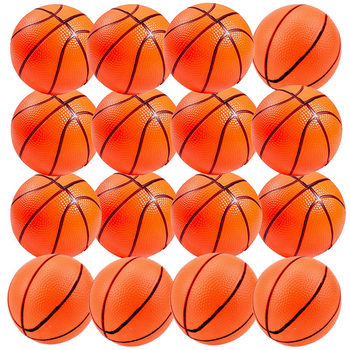 10cm Small Basketball Orange Kidsren's Inflatable Small Basketball Toy Small Leather Racket Beach Ball Outdoor Toy Cross