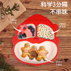 Cross-border Christmas Gifts Silicone Children's Dinner Plate Christmas Tableware Drinking Cup Fork Spoon Silicone Bowl Bib Dinner Plate