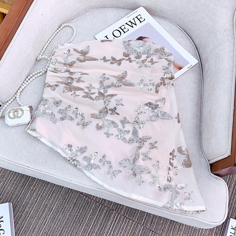Đầm dài thêu sequin quyến rũ dáng trễ vai — Áo quây Chất lượng cao, Váy liền trễ vai, Váy liền kiểu cardigan