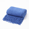 Solid Color Nordic Style Bedroom Sofa Blanket Office Lunch Break Knit Small Throw Blanket Hotel Homestay Bed End Blanket