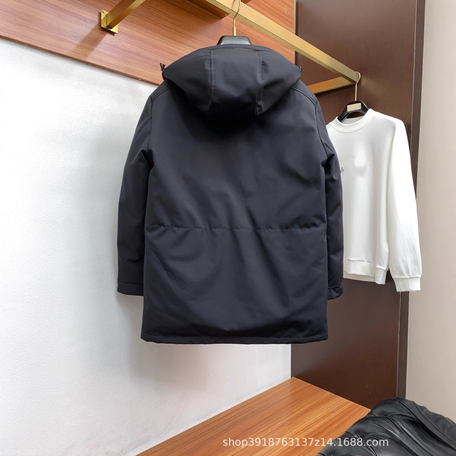 In-Stock Instant Delivery Mongolian M-Brand 90% Goose down Men's Business Casual Zhang Zhilin Thickened Same Style Parka down Jacket