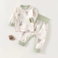 [Four-Season Set] 30308 Lotus Leaf Panda