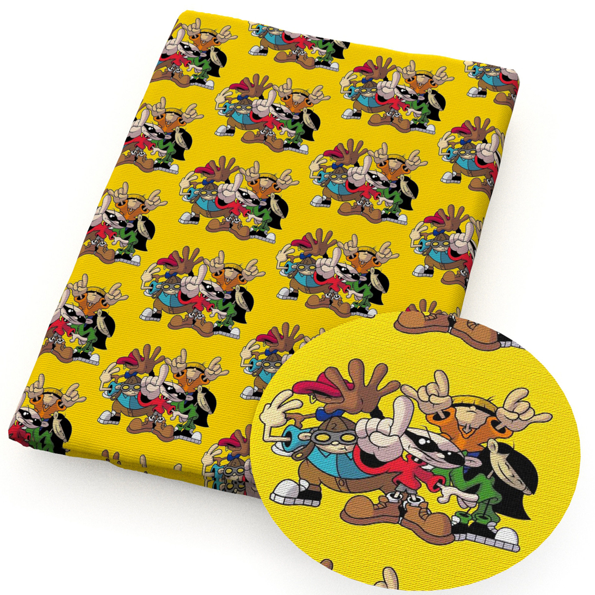 ポリエステル綿、50*145cm連続の-6