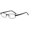 Foreign Trade Explosions Glasses Frame Men's Full Frame Alloy Frame AliExpress Glasses Men's Glasses Frame Narrow Frame Small Box Men