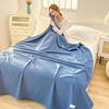 Class A 100 cotton waffle towel quilt four seasons lunch break air conditioning blanket single and double gift blanket wholesale group purchase