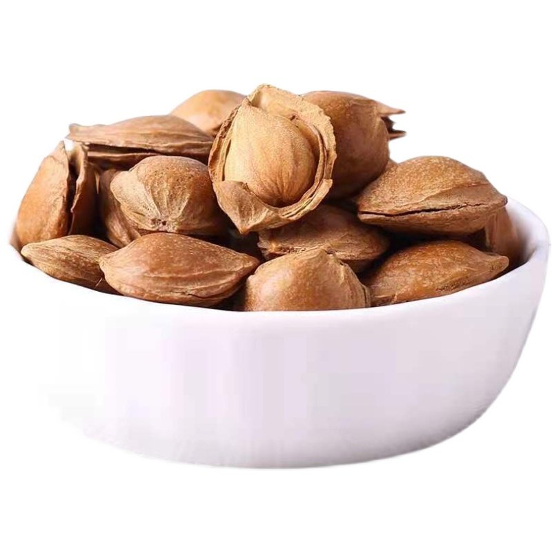 Wholesale Small White Apricot Kernels, Almond Kernels, Small Ginkgo Nuts, Casual Snacks, Roasted Seeds, Original Flavor Nuts, Bulk Hand-Peeled Thin Shells