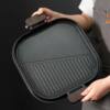Baking Tray Outdoor Camping Cartridges Special Barbecue Tray for Gas Oven Barbecue Tray Maifan Stone Flat Bottom Non-stick Grilling Pan