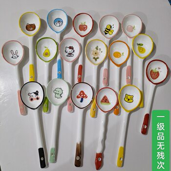 First-Class High-Quality Small Spoons, Internet Celebrity Popular Small Spoons with Optional Patterns, 60 Pieces in a Box