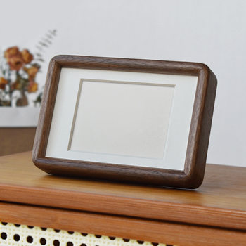 Customized Black Walnut Mortise and Tenon Picture Frame Solid Wood 678101216inch Red Beech Cherry Wood Picture Frame Solid Wood Customization