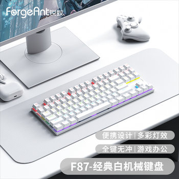 Ruiyi F87 Key Wired Mechanical Keyboard E-Sports Game Wired Office Laptop Green Axis Tea Axis Red