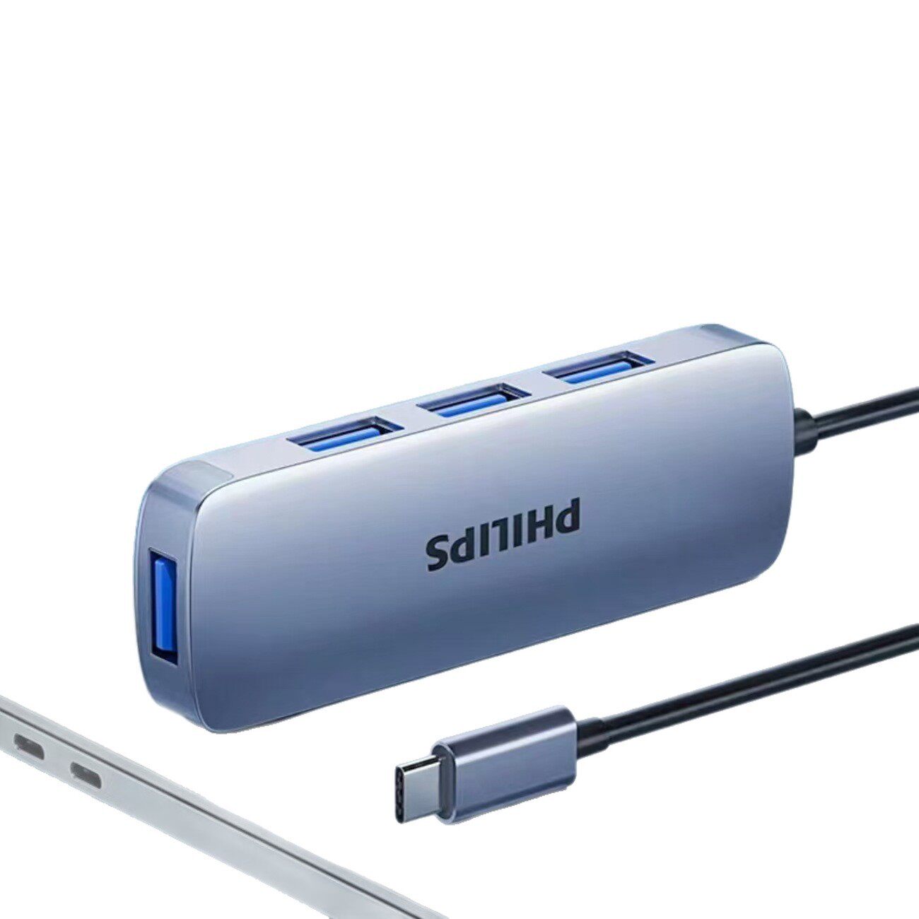 Philips usb3.0 splitter Typec to usb extender one for four for Apple Huawei notebook