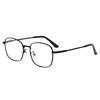 Metal Eyeglass Frames for Men, Photochromic Glasses, Myopia Eyeglass Frames for Women, Light-Sensitive Photochromic Square Frames