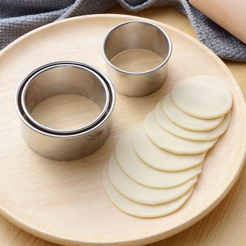 Dumpling Skin Stainless Steel Cutter Set Household Dumpling Mold Baking Mold Dumpling Skin Knife Maker Factory