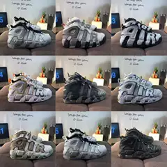 Nike Official Pippen Big Air Men's Basketball Shoes Full-Length Air Cushion Trendy Women's Shoes Pure Original Running Shoes