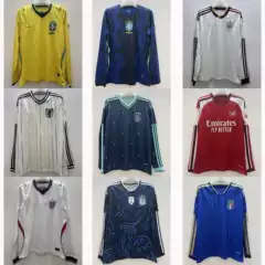 2526 Season Football Jersey Long-Sleeved Single Shirt Arsenal Miami Atletico Madrid Brazil Tottenham Fan Version Football Jersey