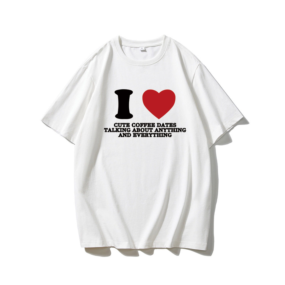 Womens Vintage Graphic T Shirt Casual Loose Fit Round Neck Short Sleeve Cotton Summer Essential Wholesale