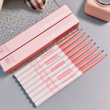 Makeup KAKASHOW Eyeliner Glue Pen for Female Beginners Easy to Color Waterproof Sweat-proof Color Eyeliner Pen