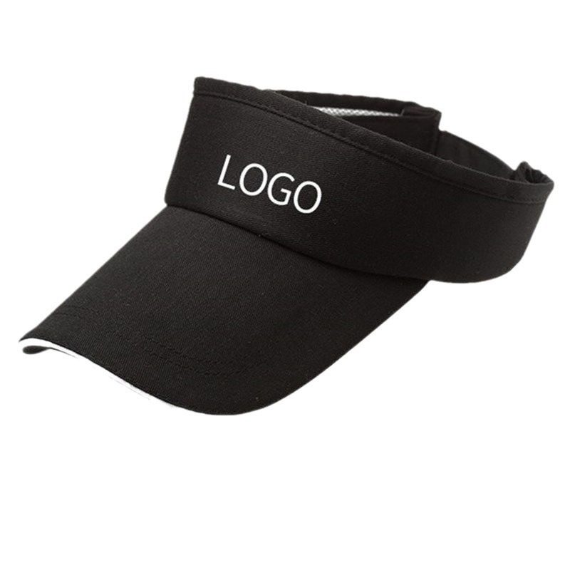 涤棉空顶广告帽印字新款防晒遮阳太阳帽户外志愿者活动帽无顶运动