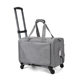New Cat Bag Easy to Go Out with Tie Rod Pet Bag Breathable Foldable Pet Box Shoulder Crossbody Pet Trolley Case