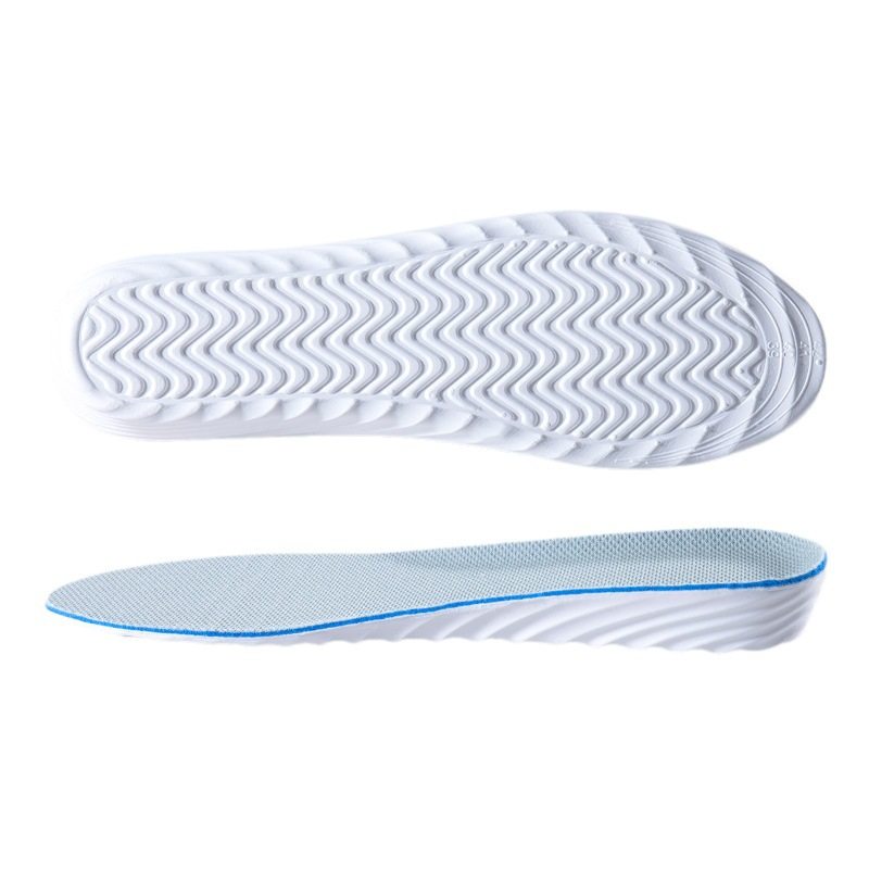 Popcorn Inner Heightening Insole Summer Men's Sports High-Elastic Shock-Absorbing Breathable Sweat-Absorbing Women's Casual Invisible Heightening Insole