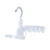Travel Five-hole Folding Hanger Portable Adjustable Magic Wardrobe Hanger Load-bearing Strong Thickened Balcony Drying Hanger