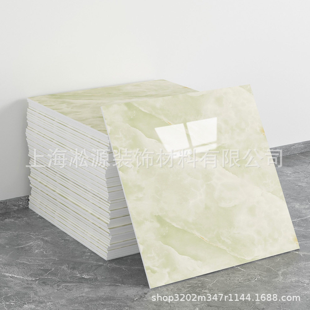外贸跨境热销大理石仿瓷砖墙贴自粘防水防潮背景墙面装饰墙壁纸