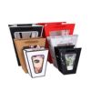 Manufacturer Wholesale Transparent Window Bag Mother's Day Flower Gift Packaging Gift Bag Window Gift Satchel Packaging Bag