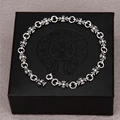Cross thin bracelet sl-008--10g