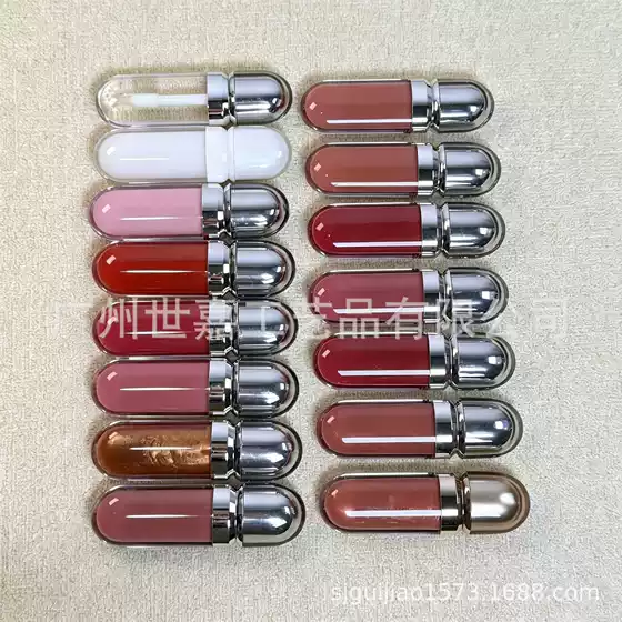 Foreign Trade Model Single-Head 3D Mirror Lip Gloss Lip Color 02 22 12 Glass Lipstick in Stock 6.5ml Non-Smudge-Proof