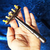Purple Sandalwood Long Handle Sandalwood Cloud Horn Nail Massage Comb Whole Body Universal Shoulder Neck Abdominal Massage Wholesale