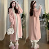 2024 Soft Waxy Knitted Coat Inclusive Great All-match Slim-looking Two-piece Set with Base Skirt
