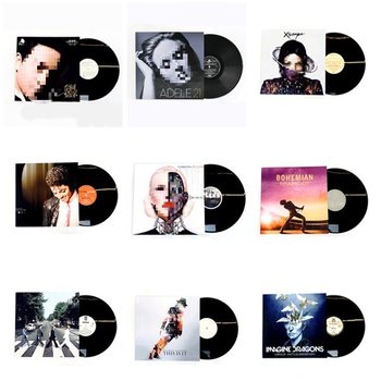 12inch Vinyl Record Classical Antique Collection Rare Original Phonograph Disc Playable Living Room Decoration