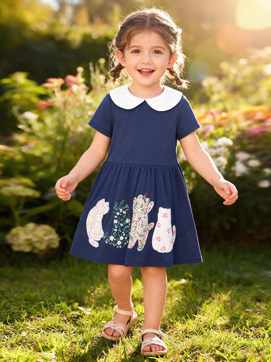 Summer Girls' Dress, Cute Kids' Skirt, Kids' Dress Wholesale