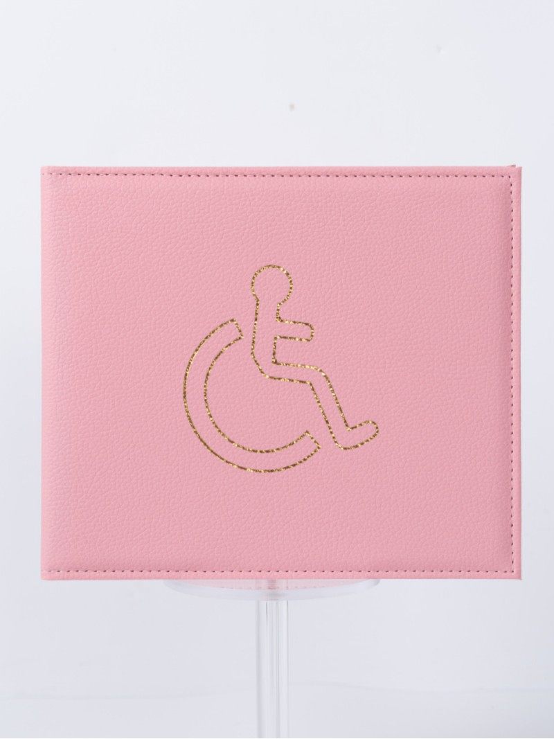 Highly Transparent Cross-Border Foreign Trade Eu and Uk Disabled Wallet and Document Bag Hot Style