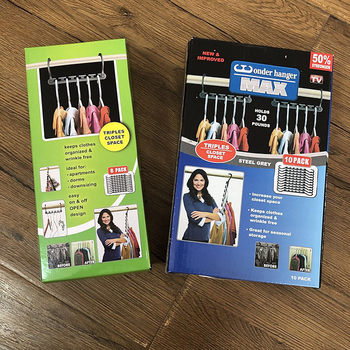 Five-Hole Multifunctional Magic Clothes Hanger Hole Hook Foldableing Clothes Hanger Storage Clothes Hanger Home Daily Storage and Organization