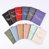 2024 Cross-Border Hot-Selling 989 Pattern Pu Passport Cover Passport Holder Ticket Holder in Stock Factory Direct Sale Document Holder
