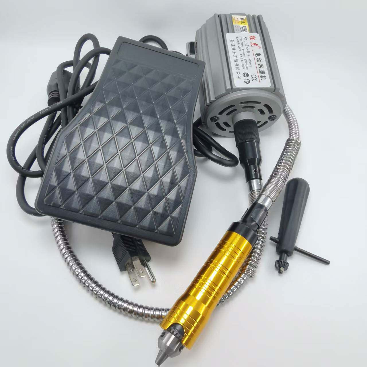 Гравировальный станок Shenghu high-power hanging grinder электрический 800 Вт подвесной формовочный станок для полировки нефрита и шлифовки гравировальный станок для сверления Изображение 1