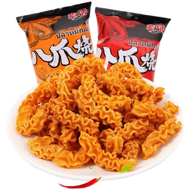 Generation X Internet Celebrity Eight-Cornered Crispy Snack Small Pack Nostalgic Childhood Snack for Post-80S and 90S Generation