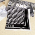 D Black 70 Square Scarf